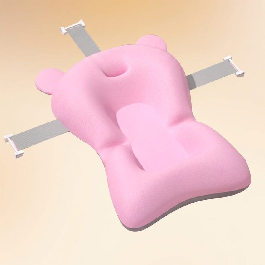 Coussin de Bain Antidérapant pour Bébé — Rose