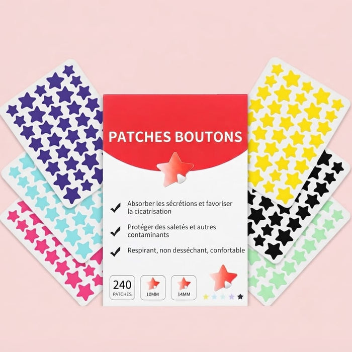 Patchs Anti-Imperfections Hydrocolloïdes