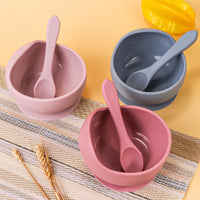 Bols à Ventouse en Silicone — Lot de 2